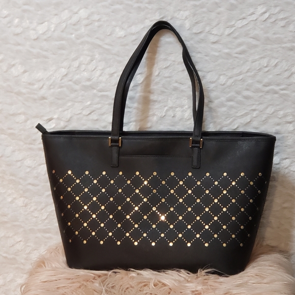 Michael Kors Saffiano Leather Violet Carry All - Picture 6 of 12